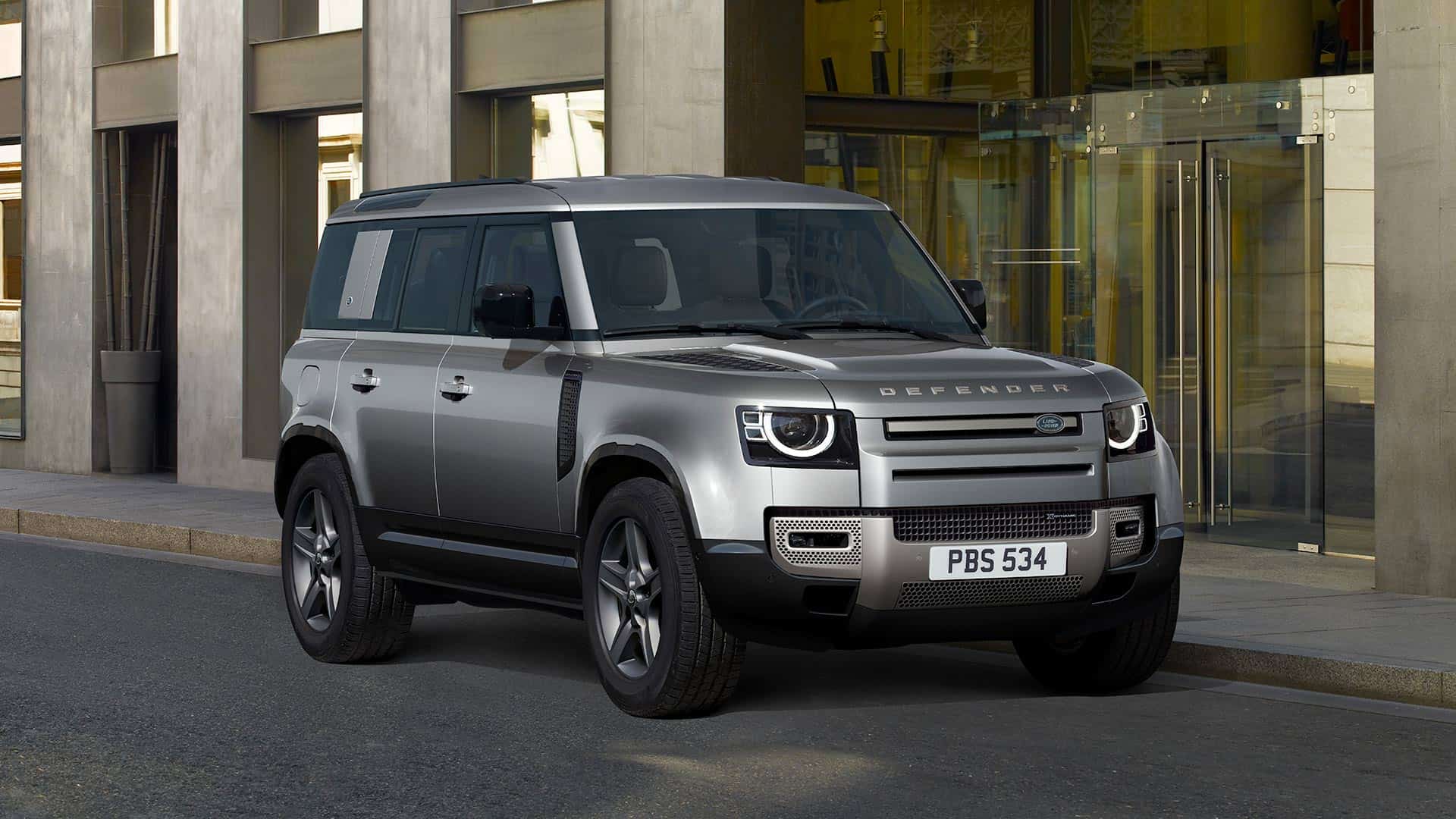 Land Rover Defender front side view